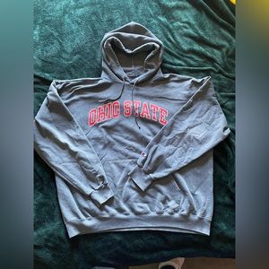 Ohio state university spell out pullover hoodie
